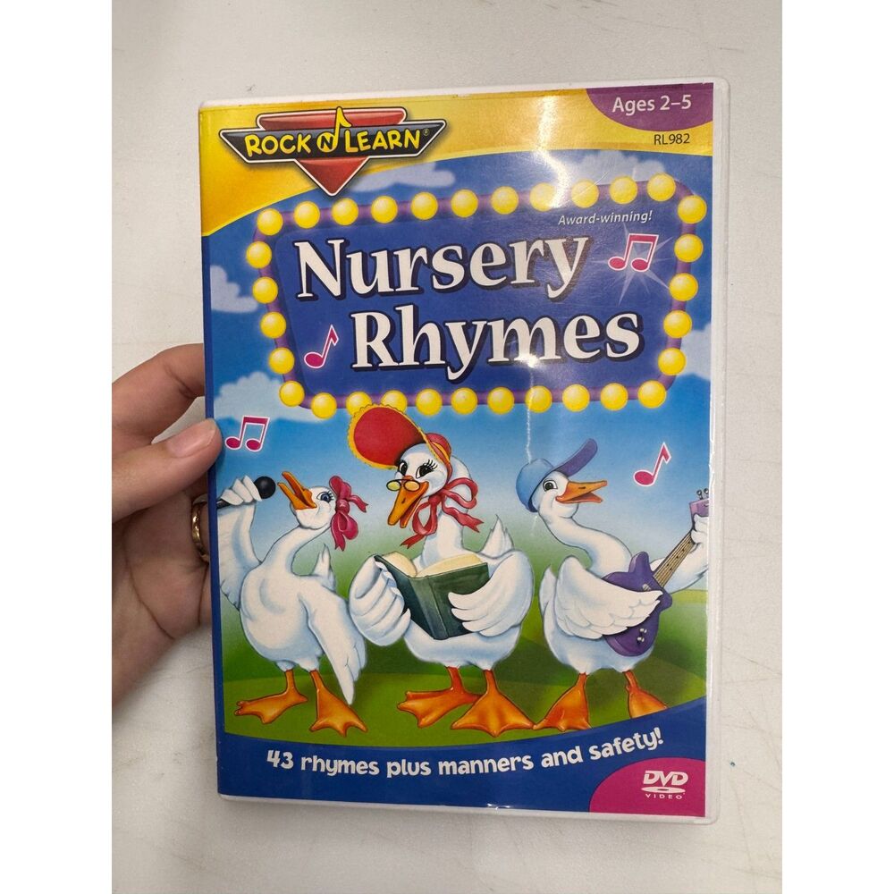 Rock n' Learn: Nursery Rhymes [DVD] Tested Working
